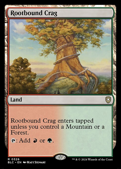 Rootbound Crag (BLC 326)