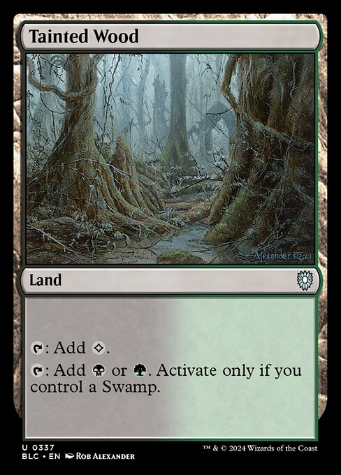 Tainted Wood (BLC 337)