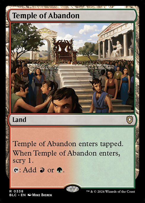Temple of Abandon (BLC 338)