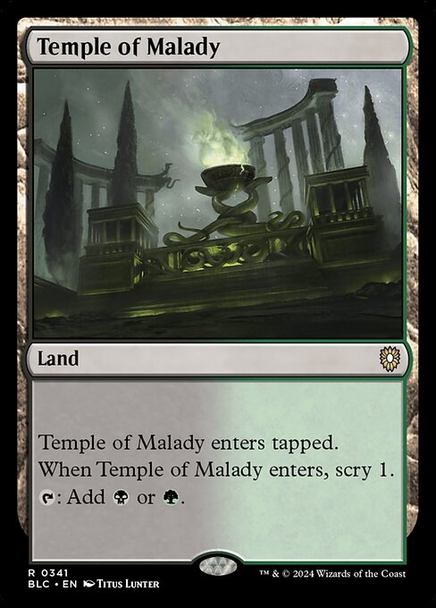 Temple of Malady (BLC 341)