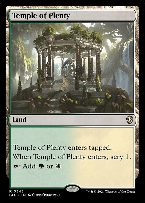 Temple of Plenty (BLC 343)