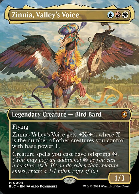 Zinnia, Valley's Voice (BLC 4)