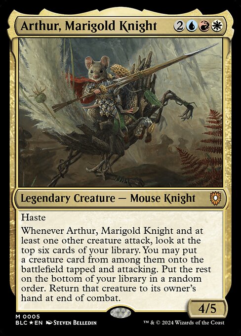 Arthur, Marigold Knight (BLC 5)