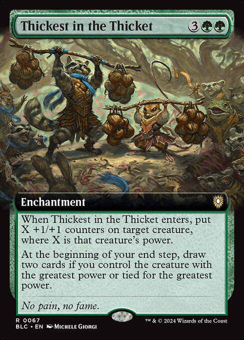 Thickest in the Thicket (BLC 67)