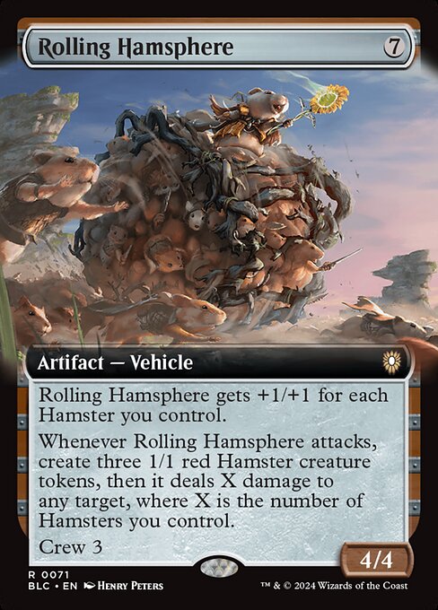 Rolling Hamsphere (BLC 71)