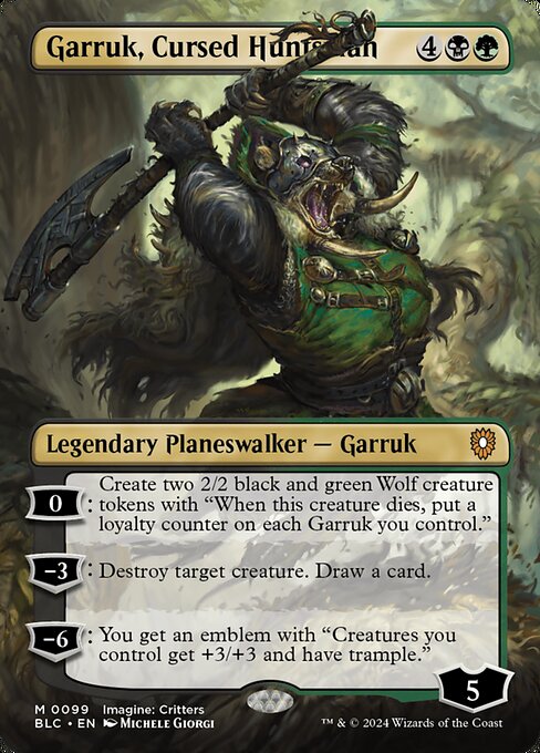 Garruk, Cursed Huntsman (BLC 99)