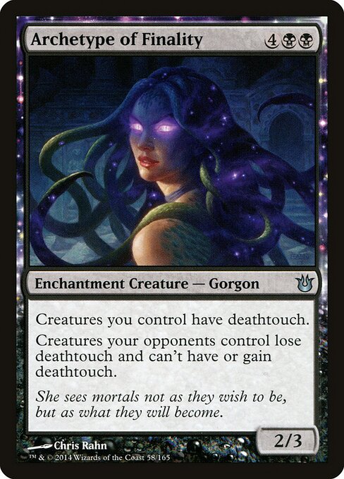 Archetype of Finality (BNG 58)