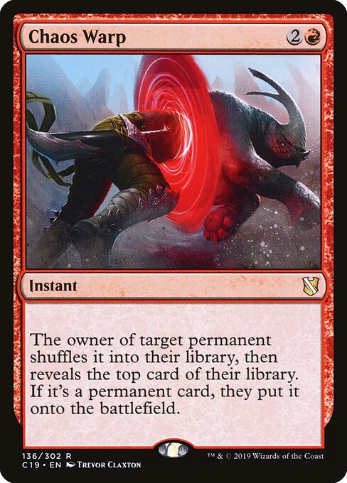 Chaos Warp (C19 136)