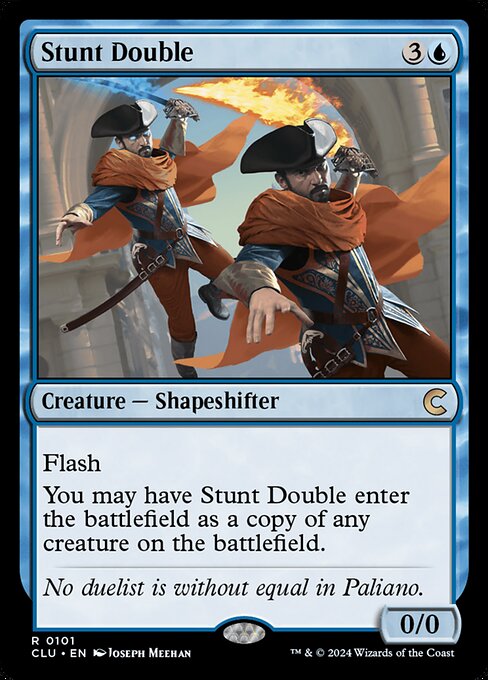 Stunt Double (CLU 101)