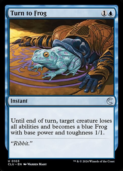 Turn to Frog (CLU 103)