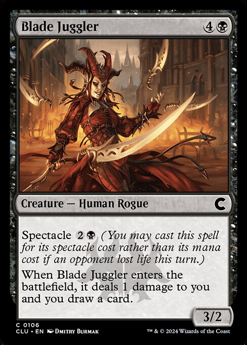 Blade Juggler (CLU 106)