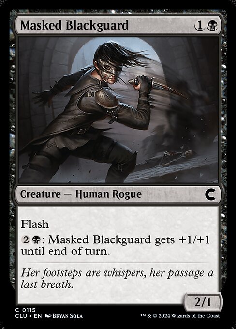 Masked Blackguard (CLU 115)