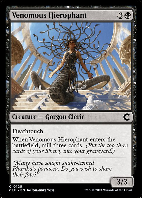 Venomous Hierophant (CLU 125)