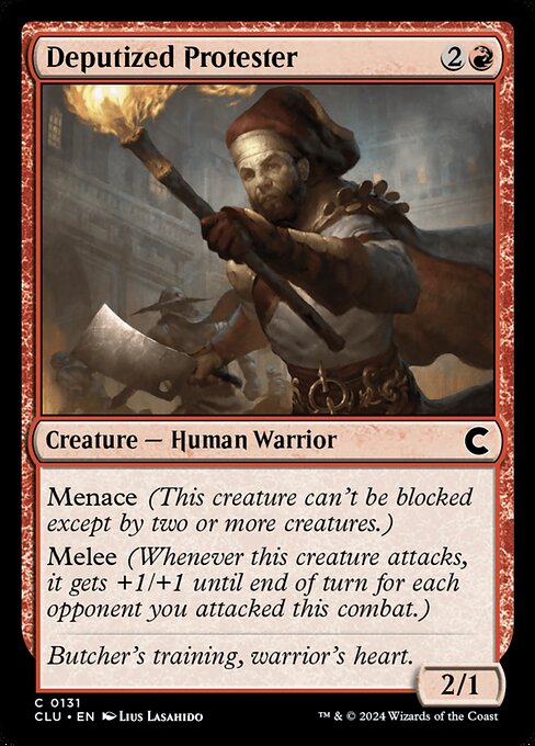 Deputized Protester (CLU 131)