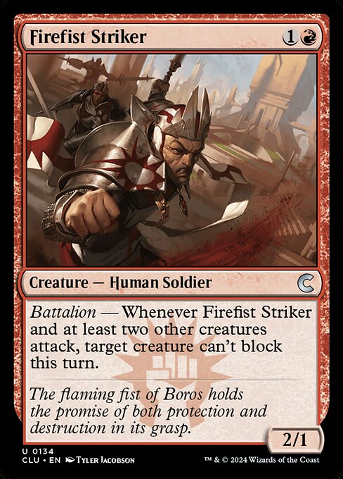 Firefist Striker (CLU 134)