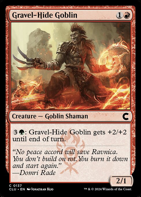 Gravel-Hide Goblin (CLU 137)