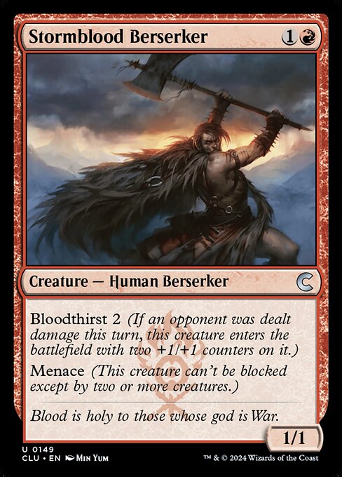 Stormblood Berserker (CLU 149)