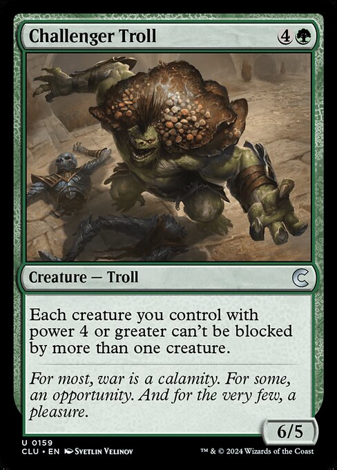 Challenger Troll (CLU 159)