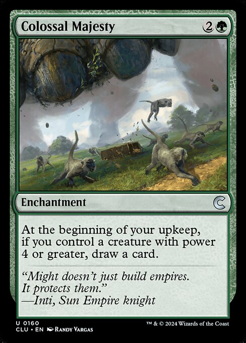 Colossal Majesty (CLU 160)