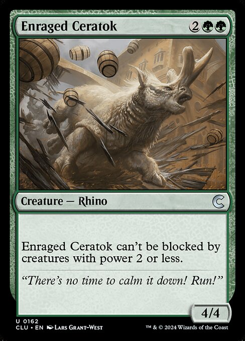 Enraged Ceratok (CLU 162)
