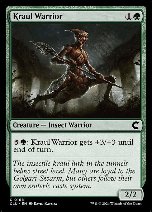 Kraul Warrior (CLU 168)
