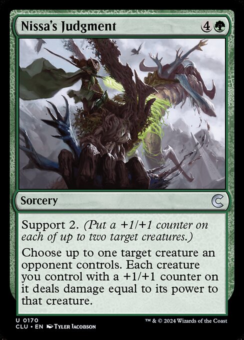 Nissa's Judgment (CLU 170)