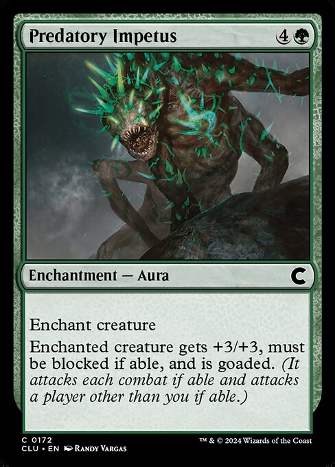 Predatory Impetus (CLU 172)