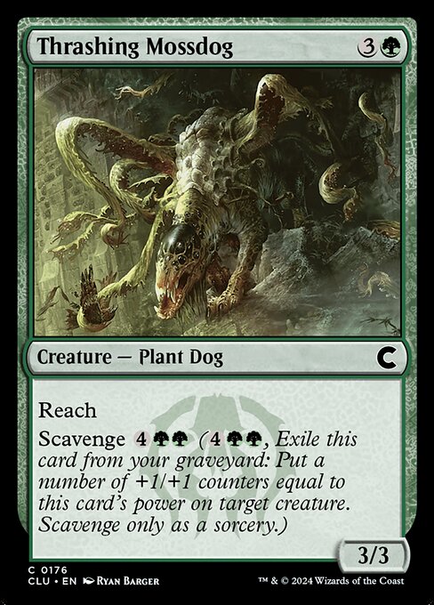 Thrashing Mossdog (CLU 176)