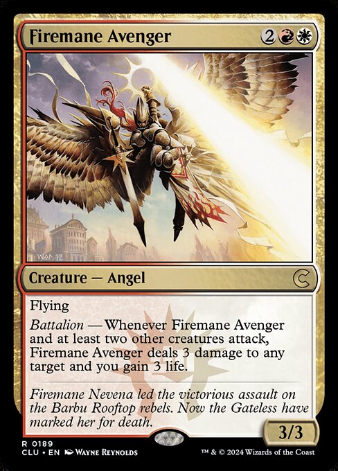 Firemane Avenger (CLU 189)