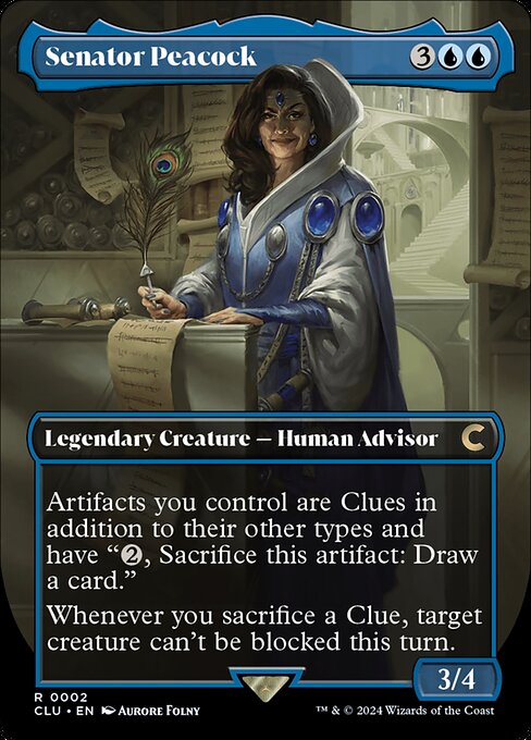 Senator Peacock (CLU 2)