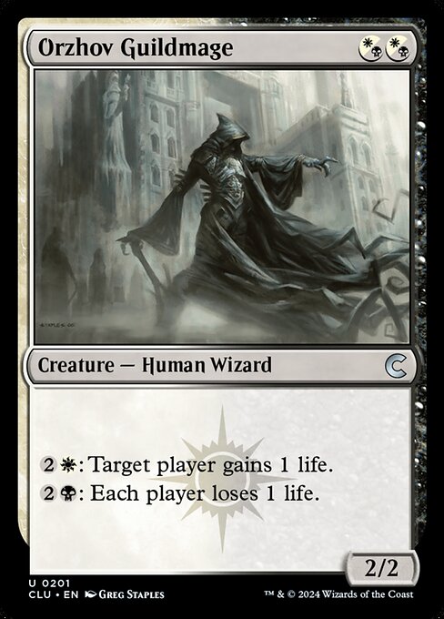 Orzhov Guildmage (CLU 201)