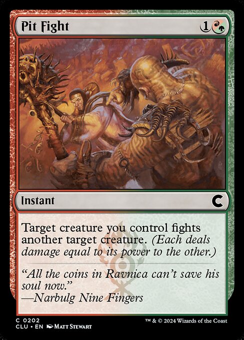 Pit Fight (CLU 202)