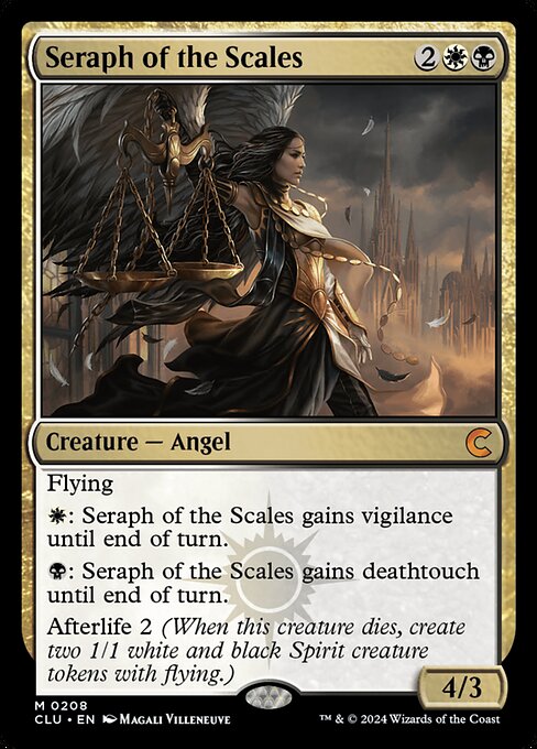 Seraph of the Scales (CLU 208)