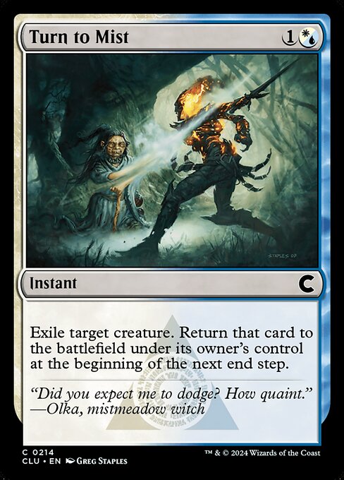 Turn to Mist (CLU 214)