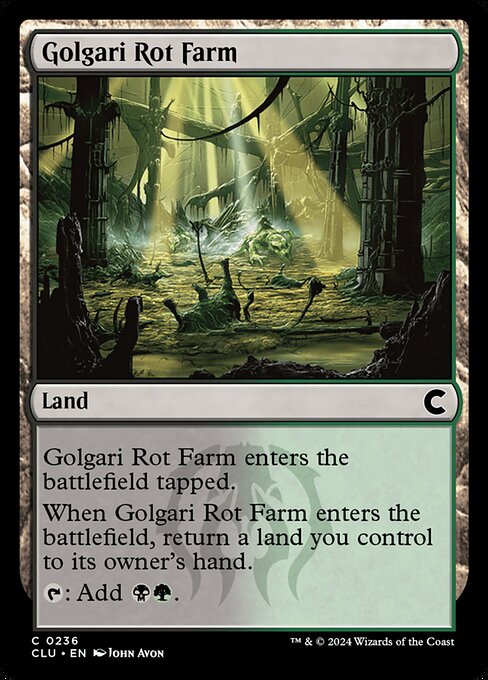 Golgari Rot Farm (CLU 236)
