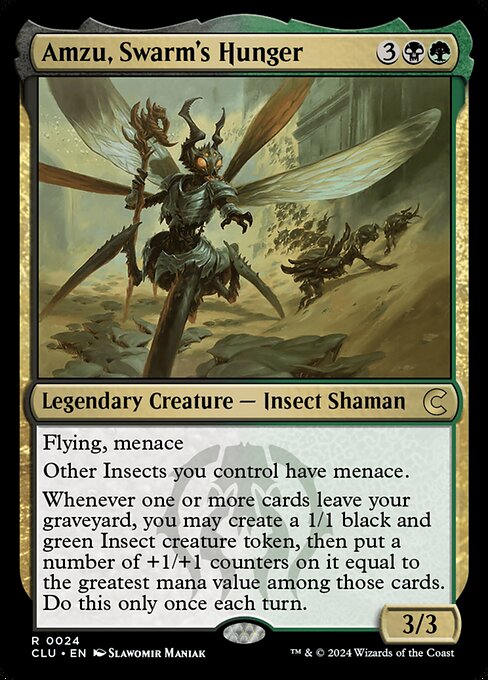 Amzu, Swarm's Hunger (CLU 24)