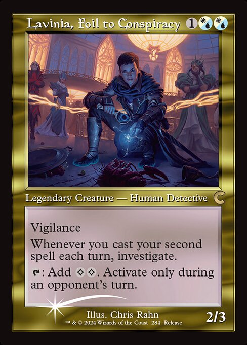 Lavinia, Foil to Conspiracy (CLU 284)