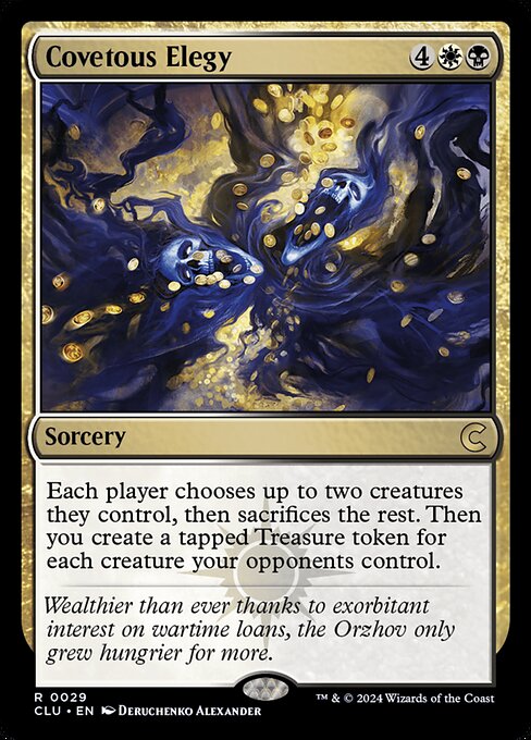 Covetous Elegy (CLU 29)