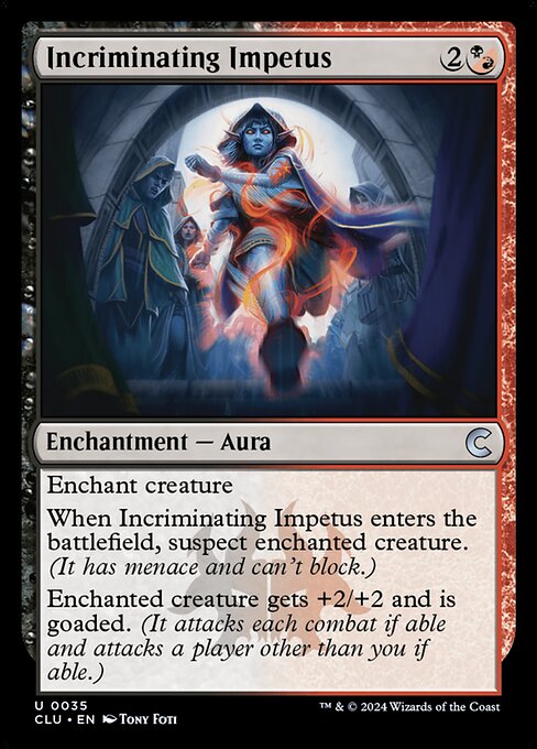Incriminating Impetus (CLU 35)