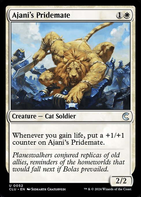 Ajani's Pridemate (CLU 52)