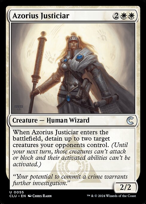 Azorius Justiciar (CLU 55)