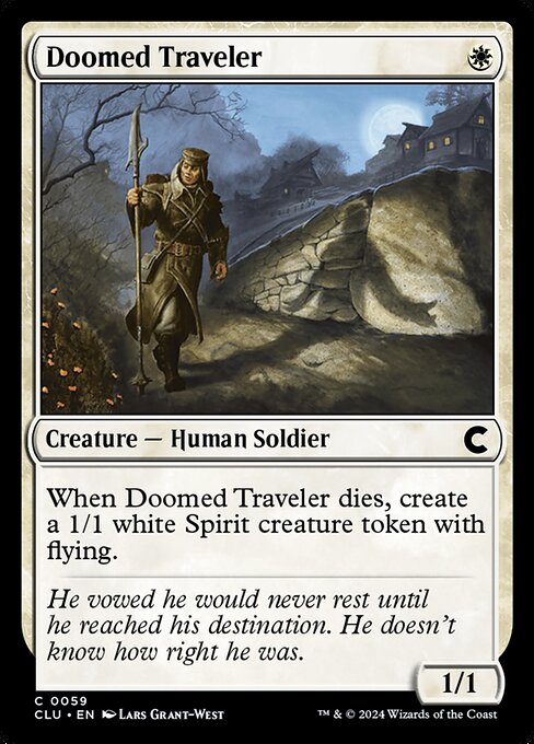 Doomed Traveler (CLU 59)