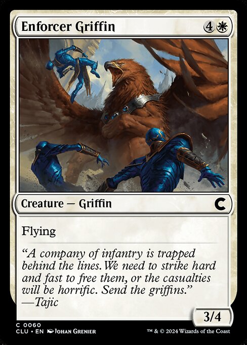 Enforcer Griffin (CLU 60)