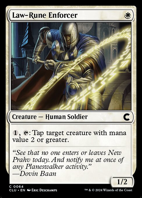 Law-Rune Enforcer (CLU 64)