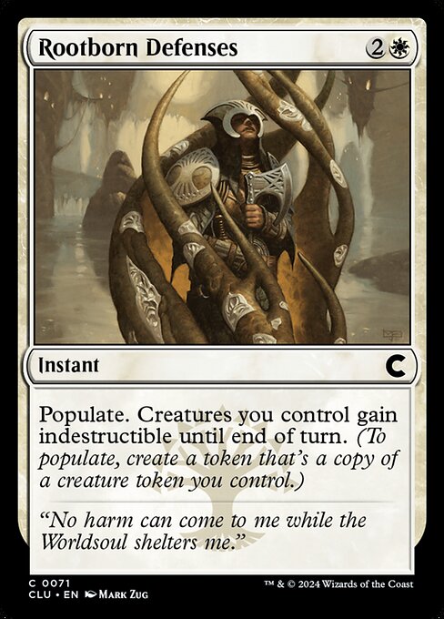 Rootborn Defenses (CLU 71)