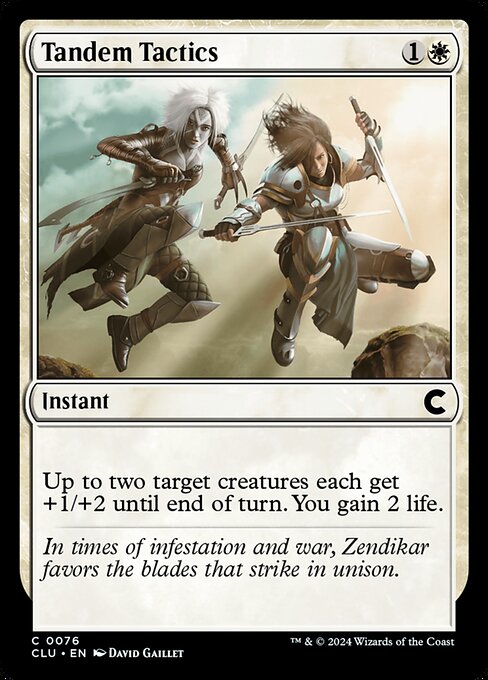 Tandem Tactics (CLU 76)