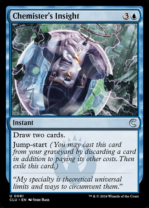 Chemister's Insight (CLU 81)