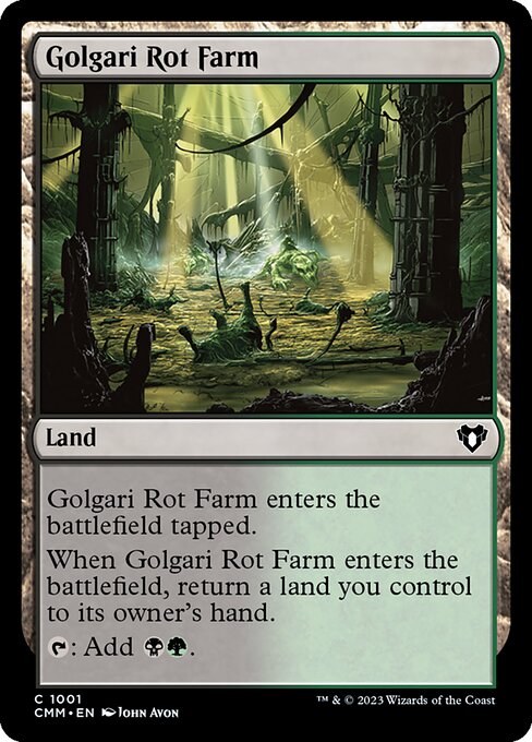 Golgari Rot Farm (CMM 1001)