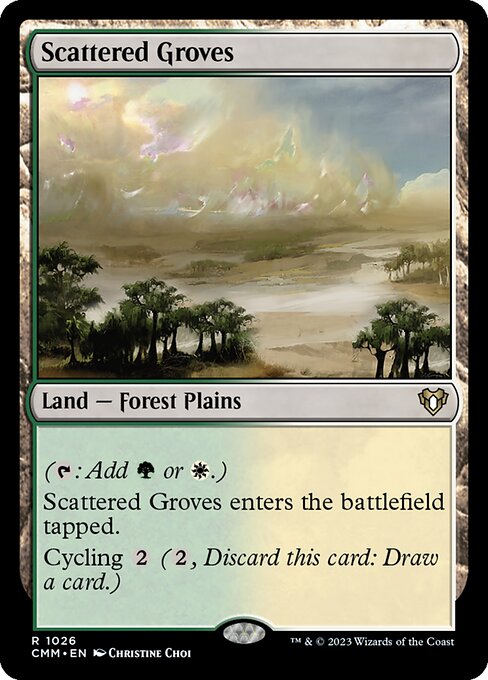 Scattered Groves (CMM 1026)