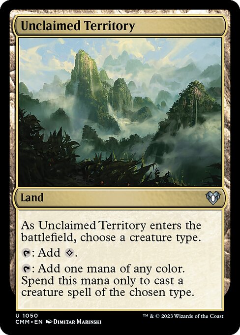 Unclaimed Territory (CMM 1050)